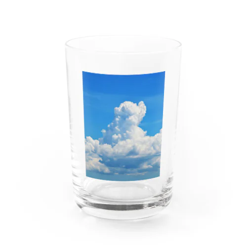 雲のポメラニアン グラス