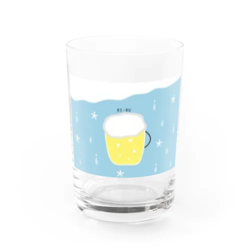 今夜のビール Water Glass