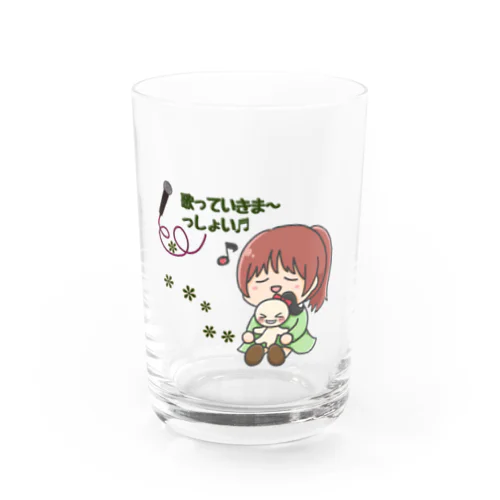 ミニおんちゃん Water Glass