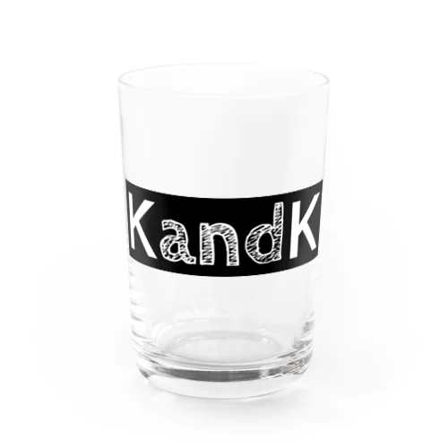 KandKロゴ Water Glass