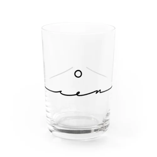 Lien black Water Glass