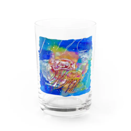 くらげーぬ・くらげーる　さん Water Glass