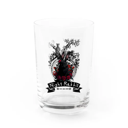 Night Rabbit Water Glass