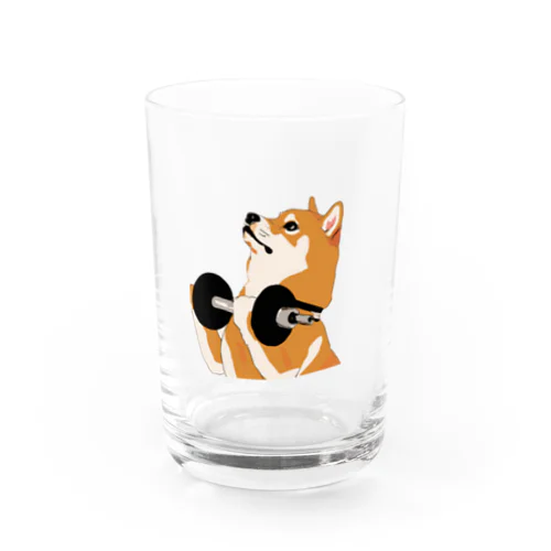 パンプアップ柴Hachi Water Glass