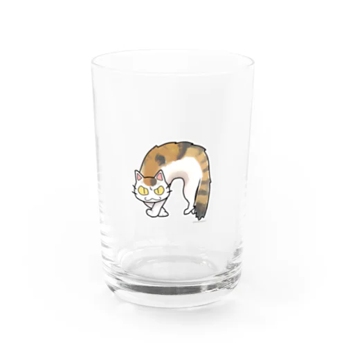 ふしゃ猫ミケシリーズ グラス