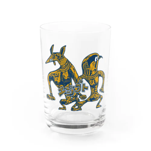 エジプト(アヌビス神＆ホルス神) Water Glass