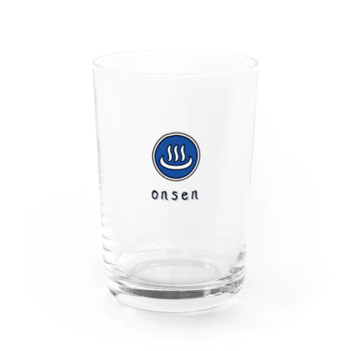 温泉に行きたい Water Glass