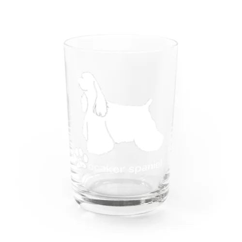 アメリカンコッカースパニエル Water Glass