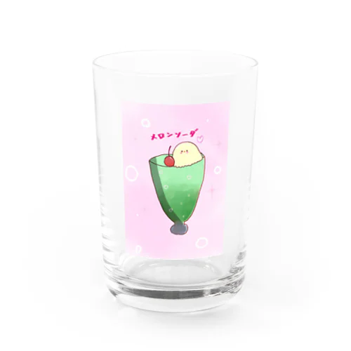 m.ko.chanのメロンソーダ Water Glass