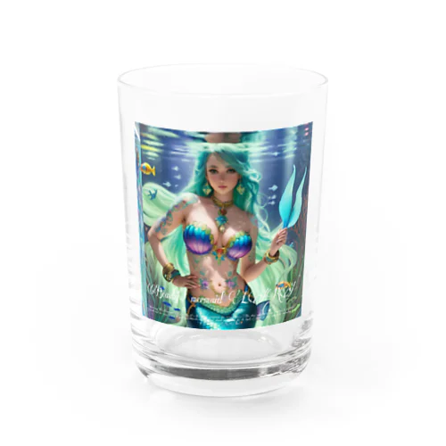 beautiful  mermaid  LARA Water Glass