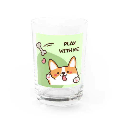 PLAY WITH ME Water Glass