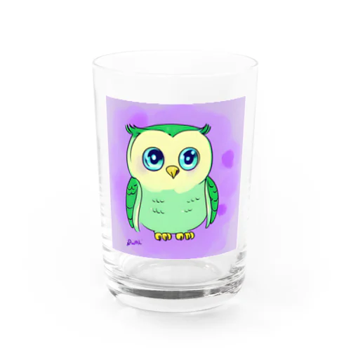 幸せふくろうグッズ Water Glass