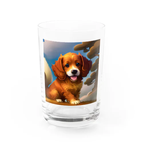 かわいい犬のグッズ Water Glass