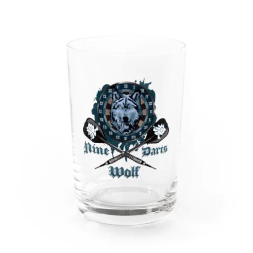 NINE DARTS WOLF Water Glass