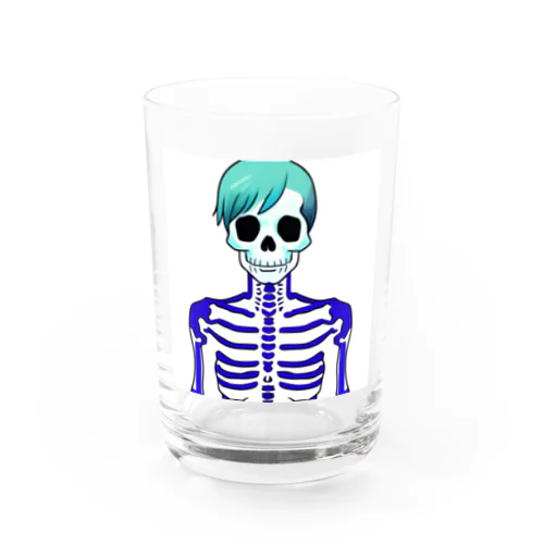 おしゃれ骸骨のグッズ Water Glass