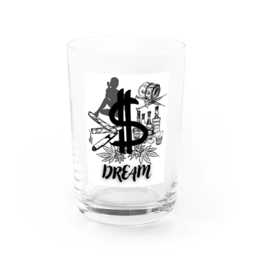 アメリカンドリーム Water Glass