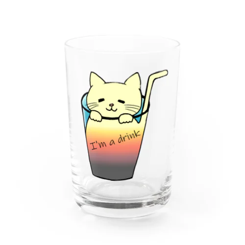 液体ねこ（カクテルver.） Water Glass