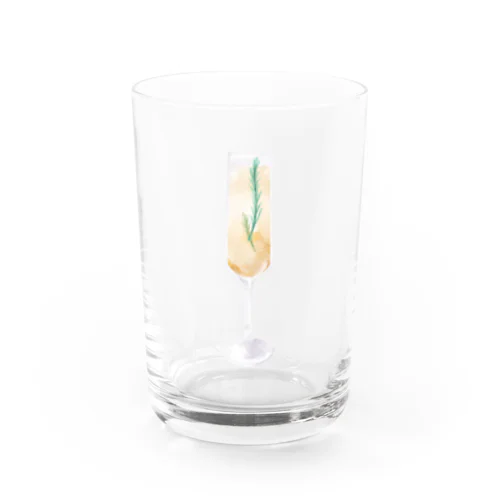 ジュース　ワンポイント Water Glass