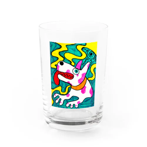 ももいろのいぬ Water Glass