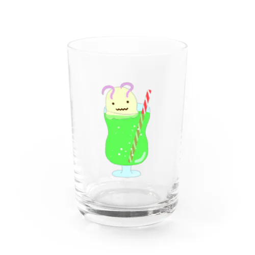 ナンデナンデクリームソーダ Water Glass