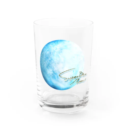 スーパーブルームーン Water Glass