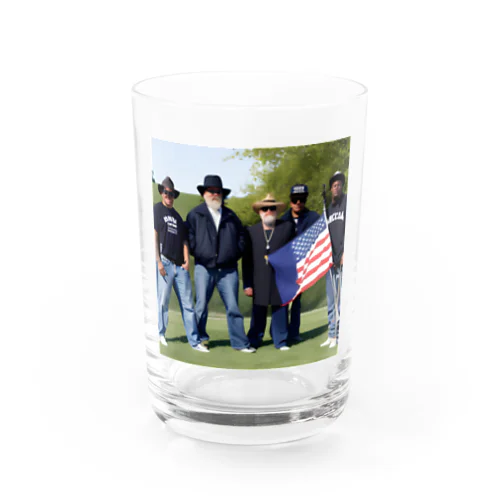 American gangers Water Glass