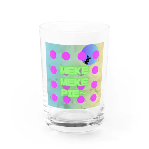 クリームソーダ☆宇宙に夢を届けるおぐっず☆ Water Glass