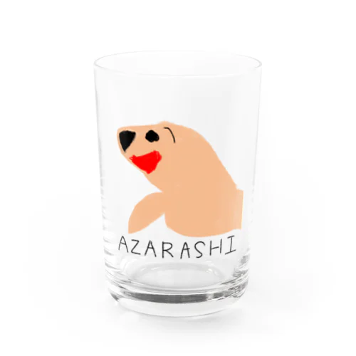 息子が描きそうなシリーズ:アザラシ Water Glass