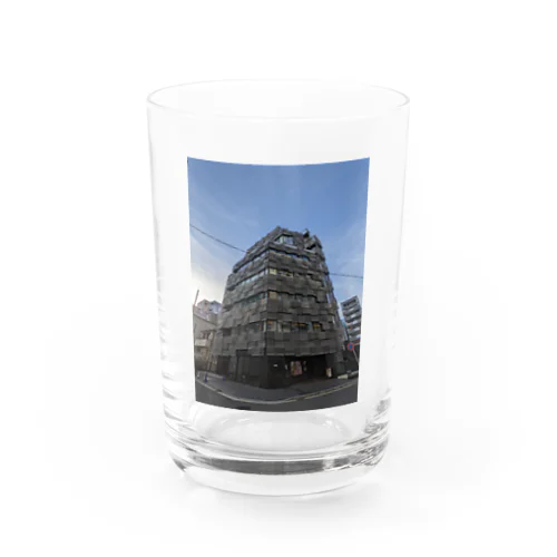 Modern Architecture Water Glass