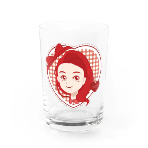 レッドちゃん Water Glass
