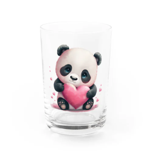 パンダのイラストグッズ グラス