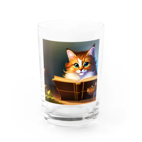 可愛らしい猫のイラストグッズ グラス