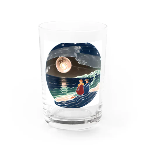 夜の海 Water Glass