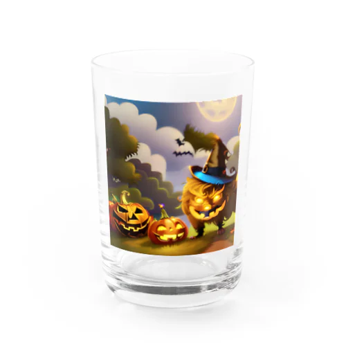 ハロウィンのモンスターパーティ Water Glass