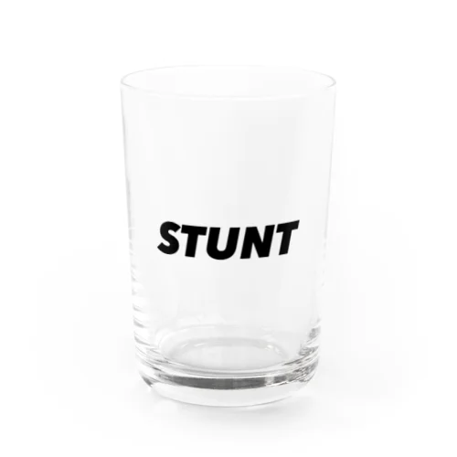 STUNT ロゴアイテム Water Glass