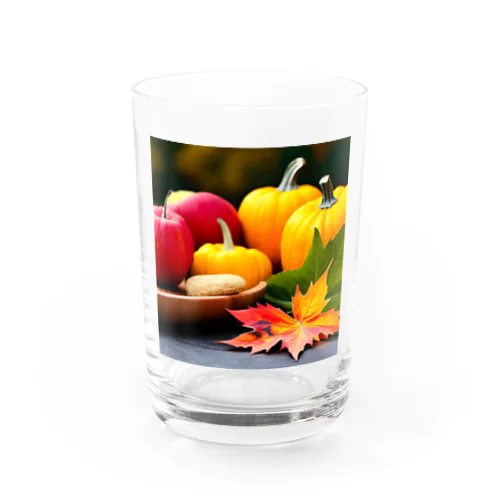秋の味覚のグッズ グラス