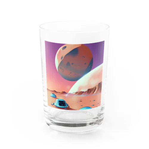 Mars Explorer Water Glass