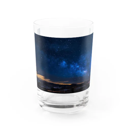 夜空の輝き Water Glass
