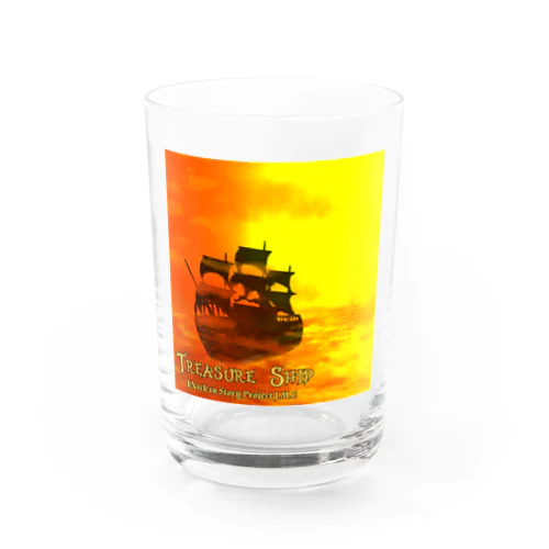 TREASURE SHIP” Water Glass