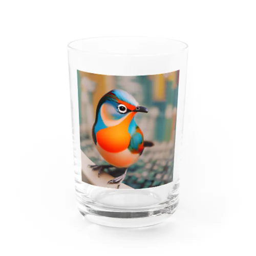 虹の鳥グッズ Water Glass