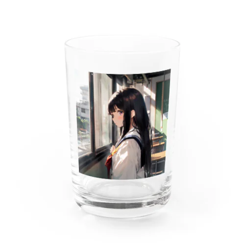 窓際の少女 Water Glass