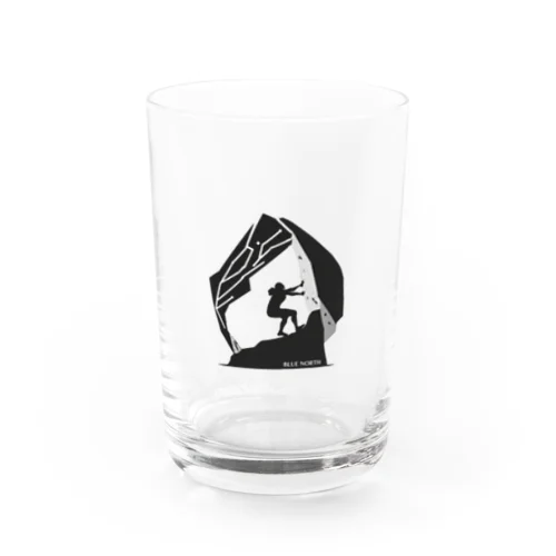 【BLUE NORTH】ボルダリングシルエットアート Water Glass