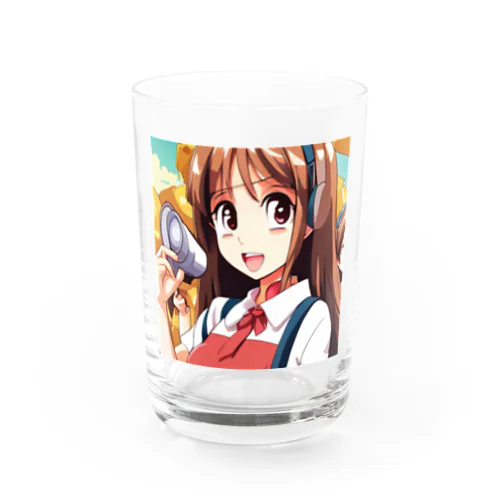 ヘッドホン美少女 Water Glass