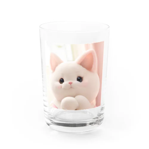 おねがいネコちゃん Water Glass