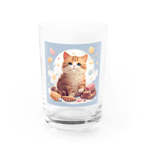 ネコチヤン Water Glass