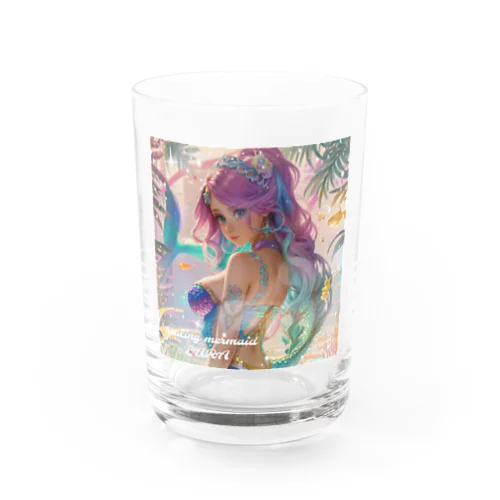 healing  mermaid LARA Water Glass