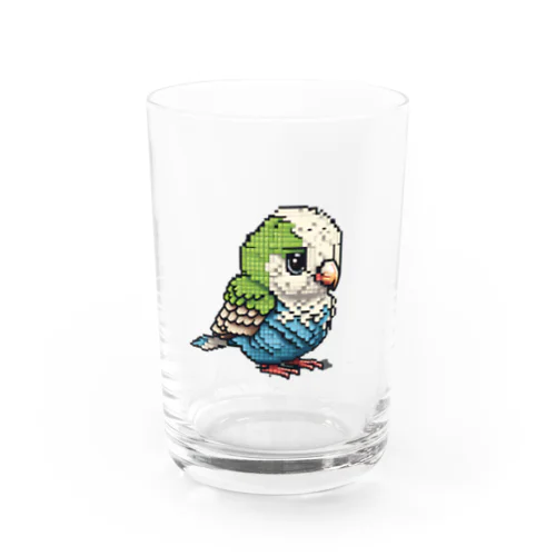 ドット絵のインコ２ Water Glass