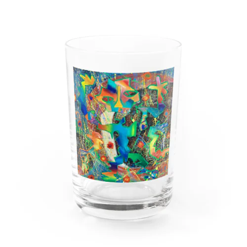 コロナに負けるな!生き抜け人類！ Water Glass