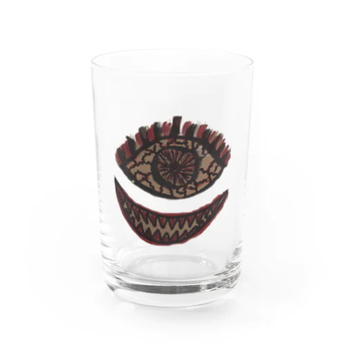 目玉（Medama）背景無し Water Glass