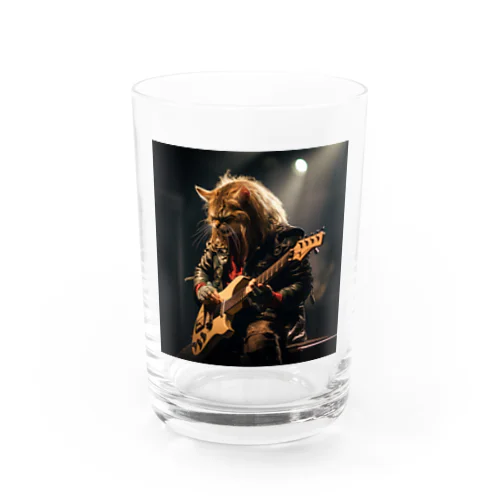 RockなCat 猫ギターバージョン2 Water Glass